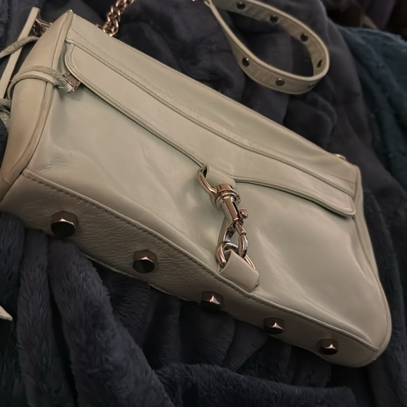Rebecca Minkoff Mint Green Leather Crossbody - Picture 3 of 13